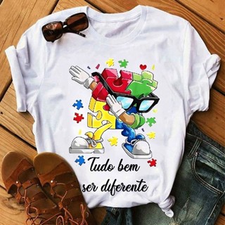 Camisa Autismo Camiseta Blusa T-shirt 50 SH.