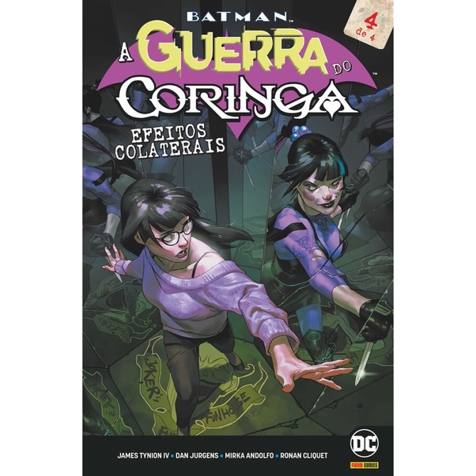 BATMAN A GUERRA DO CORINGA   EFEITOS COLATERAIS VOL. 4 (DE 4) em Oferta na Shopee