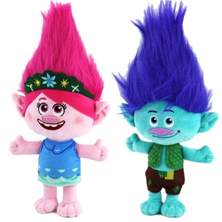 Banda De 35cm TROLLS Juntos Brinquedos De Pelúcia , Bonecas Presente Para Meninas Rainha Papoula Ramo em Oferta na Shopee