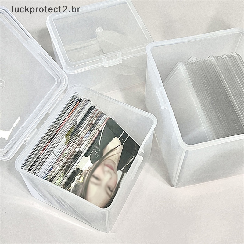 Home Photocards Caixa De Armazenamento Autocolantes Korea Idol Card Holder Desk Organizador Classificação Stationery .