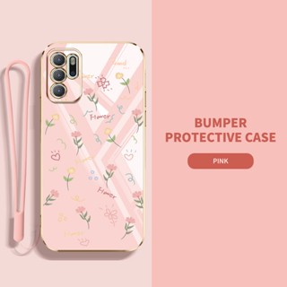 Caixa Motorola Moto G60 G60S G50 5G G40 Fusion Full Screen Pequena Flor À Prova De Choque Capa Protetora De Silicone Para Telefone