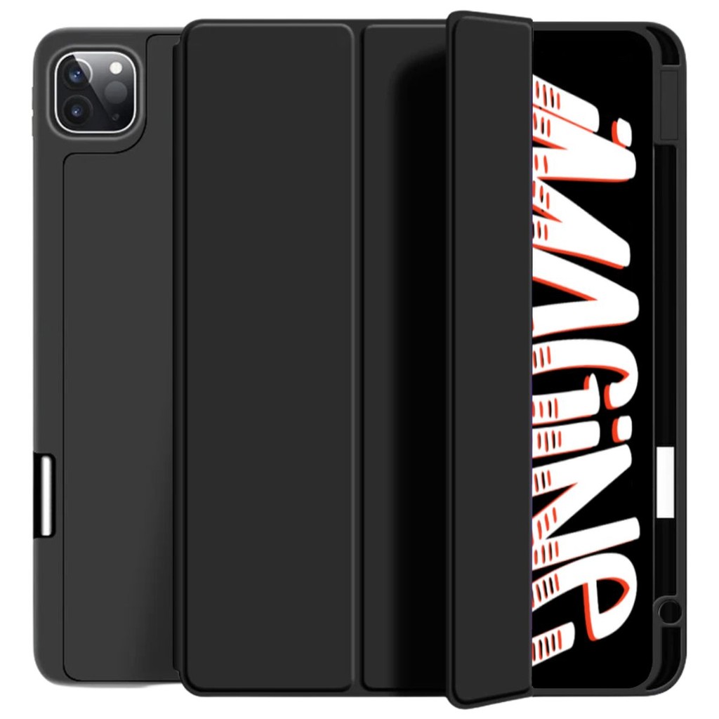 Capa de Silicone Premium Para iPad Pro M4 11 Polegadas 2024
