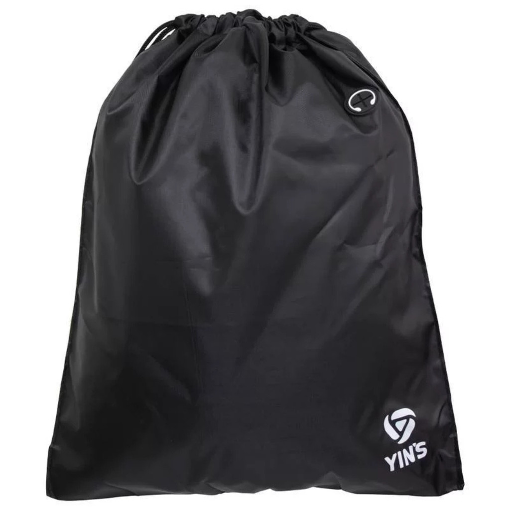 Kit 3 Sacolas Yins Ecobag Esportiva Poliester Saída p/ Fone