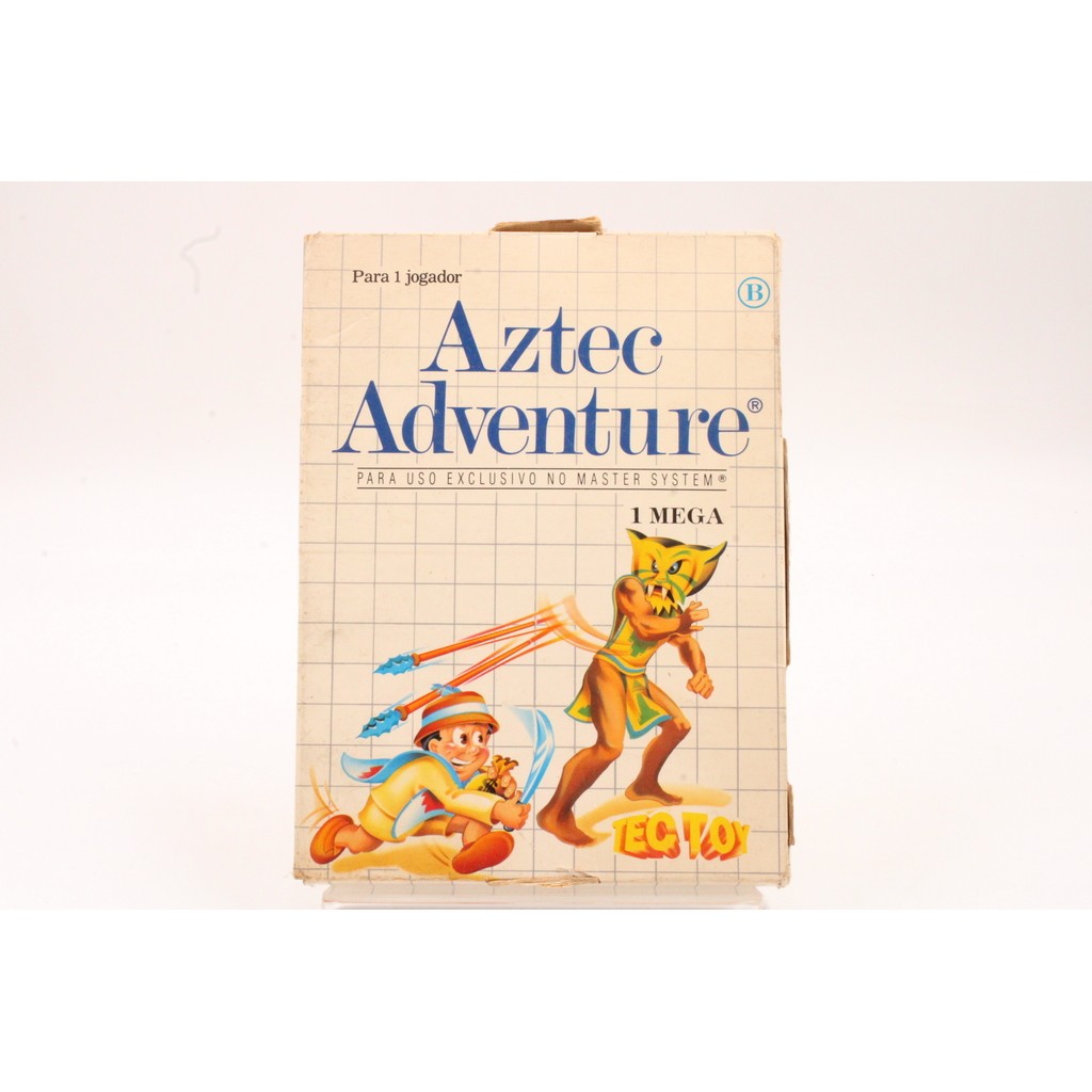 JOGO MASTER SYSTEM - AZTEC ADVENTURE (1)