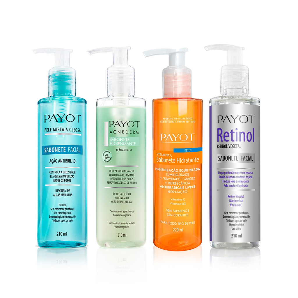 Kit 4 Sabonetes Líquido Payot - Beauty