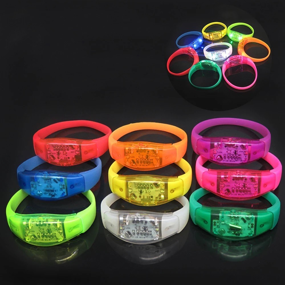 Pulseira Led  para festa casamentos carnaval coloridos