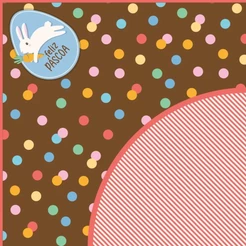 Saco Express 24x24cm para Ovos de 100g a 150g - Jump Coral - 5 unidades - Cromus - Rizzo.