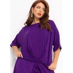 Blusa Em Malha De Viscose Quintess