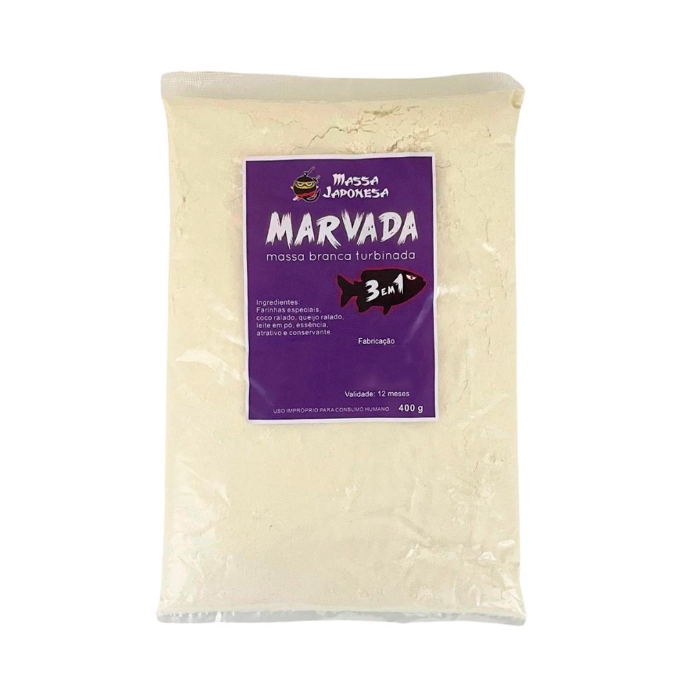 Massa Para Pesca Marvada Branca 400g - Massa Japonesa em Oferta na Shopee