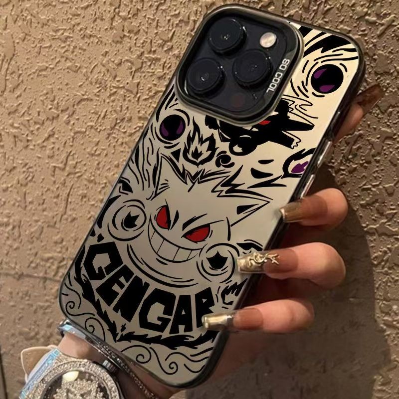 IMD Capinha Capa Resistente A Choques De Padrão Gengar samsung a03 a04 a12 a13 a14 a15 a05s a11 s21 fe s22 s23 case