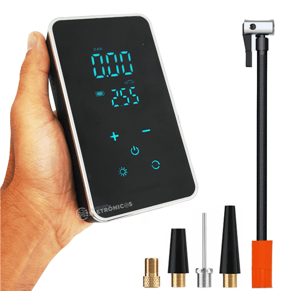 Aparelho Compressor Mini, Eletrônico Visor Em Touch Com O LED Integrada MXB008