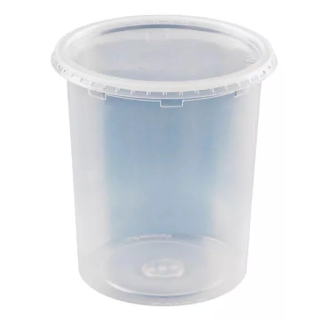 Pote redondo c/ tampa Cristal Freezer G315 2000ml 20 unid