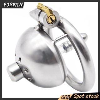 FO Stainless Chastity Male Boundage Shortest Cage Tubo Uretral Macio Para Jogo SM Adulto