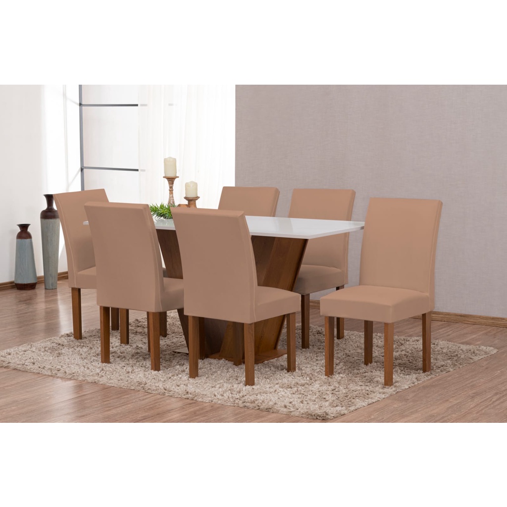 Kit Capa de Cadeira com 6 ou 4 Lugares Malha Gel Diversas Cores em Oferta na Shopee