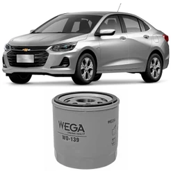 Filtro Óleo Onix Tracker 1.0 1.2 12v 2019 A 2022 Wega Wo139