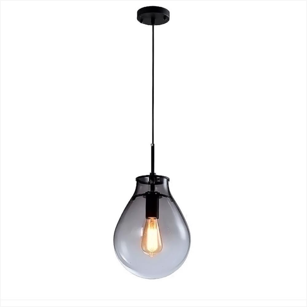 Luminária Pendente Caju Pera Dourado Globo Vidro Sala Quarto Interno