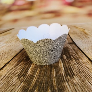 KIT  Saia Para Cupcake Imitação Glitter Prata 12.57 ( Nc Toys Cupcake ) em Oferta na Shopee