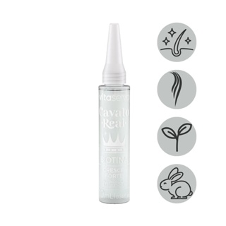 Kit 2 Ampolas Biotina Crescimento Capilar Cavalo Real 10ml em Oferta na Shopee