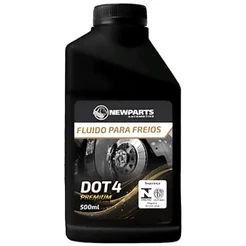 Fluído Óleo Freio New Parts DOT 4 500ml Original 1 Unidade