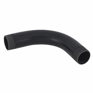 Curva Roscavel 90G 4 Polegadas Pvc Preto Para Eletroduto