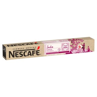 Café Espresso Índia 100 Arábica Nescafé Farmers Origins Caixa com 10 Cápsulas