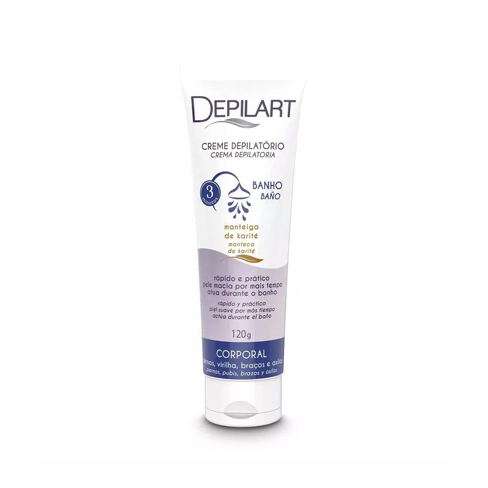 Creme Depilatório Corporal Depilart Manteiga Karité 120g