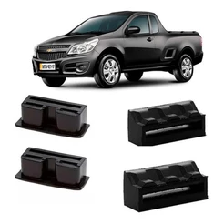 Kit 4 Coxim Batente Tampa Traseira Caçamba Montana 11 A 2020