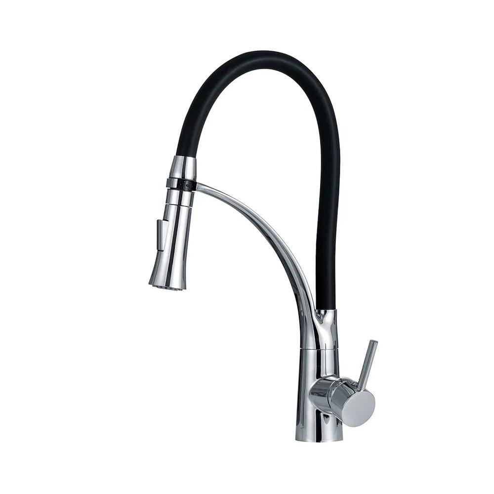 Torneira Para Cozinha Gourmet Misturador Monocomando Solimões Pingoo - Preto em Oferta na Shopee