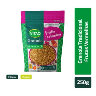 Granola Tradicional Frutas Vermelhas Vitao 250g
