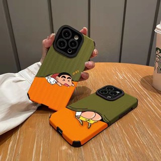 Capa Para Iphone 11Pro MAX 14 PRO 11 12/13/6/7/8plus XR Xmax/15promax Lápis De Cera Dormir Telefone Com Tudo Incluído Macia À Prova De Choque De Pele De Cordeiro