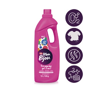 Tira Manchas Branca Colorida Gel 3 1 Mon Bijou Bombril 1,5L