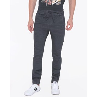Calça Jeans Masculina Jogger Preta