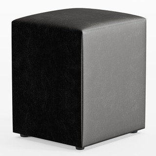 Puff Quadrado Decorativo L02 Sala de Estar Couríssimo Preto - Lyam Decor em Oferta na Shopee