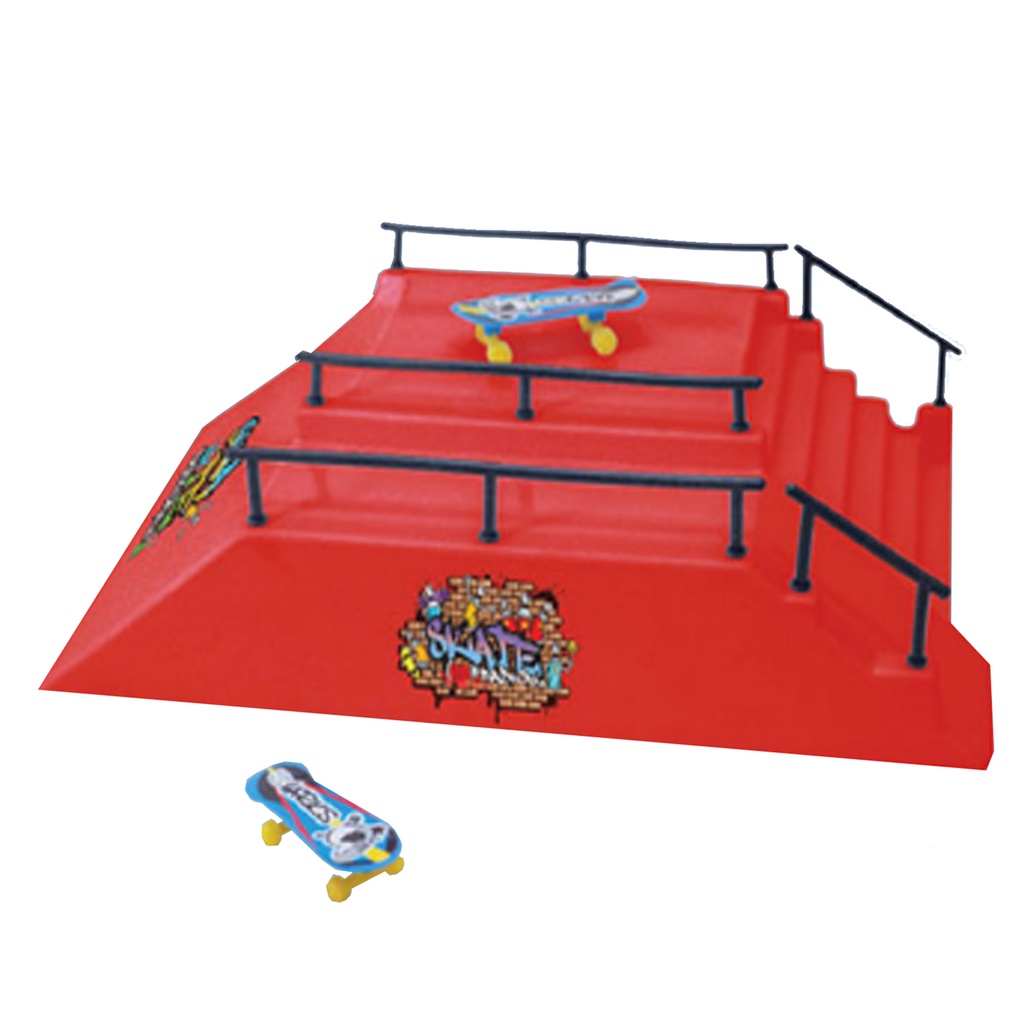 Pista Skate Dedo Rampa Presente Infantil Criança Fingerboard em Oferta na Shopee