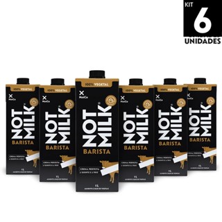 Kit 6x Bebida Vegetal NotCo NotMilk Barista 1L