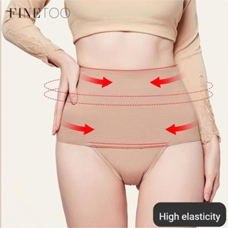 Finetooo Calça De Cintura Alta Aperto Da Para Mulheres