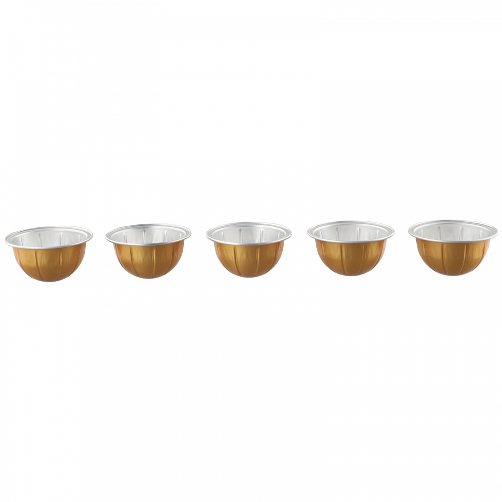 Cápsulas De Café 5pcs Vertuo Next Gold Capsule Cup Sem Tampa Para Nespresso