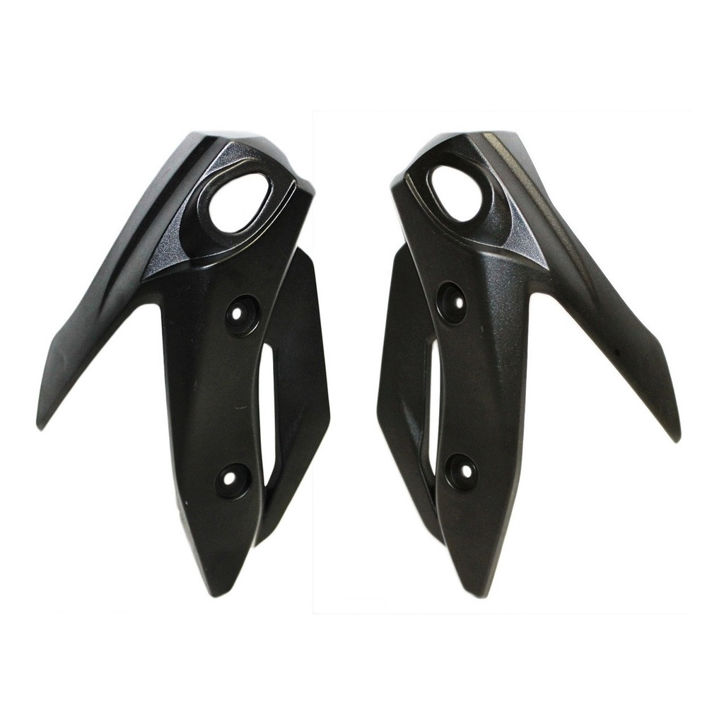 Carenagem Acabamento Farol Dir/esq Moto Yamaha Xj6 09/12 Par