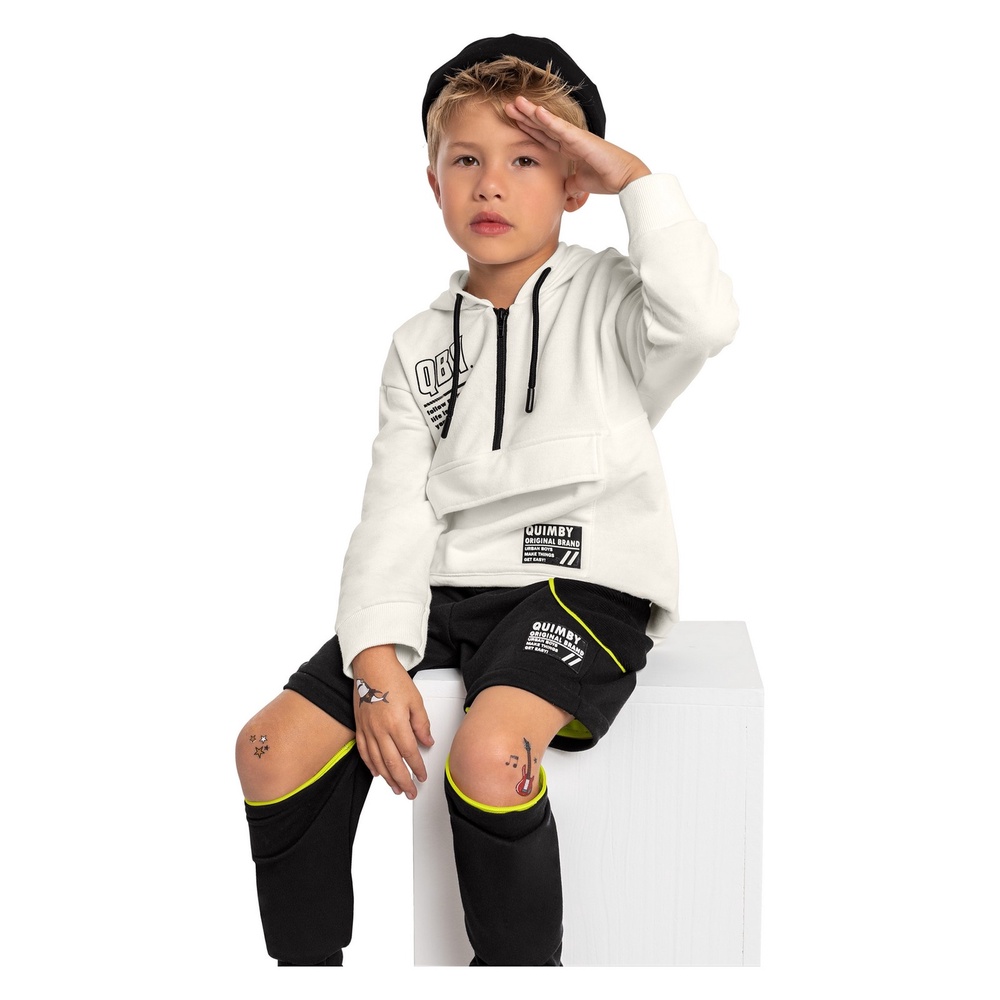Blusão Infantil em Moletom Quimby
