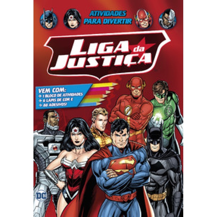 Liga da Justiça - Atividades para divertir