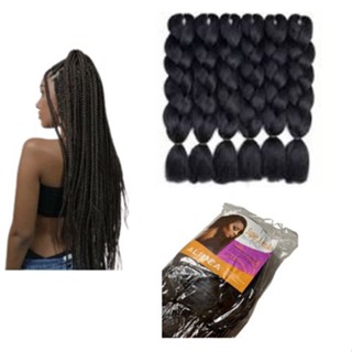Tranças Super Jumbo Alínea Cabelo Sintético 390g Box Braid