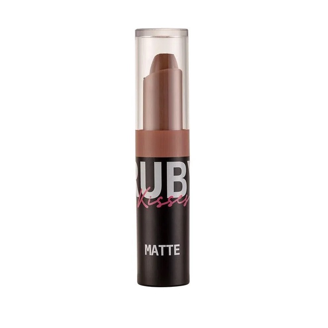 Batom Matte Ruby Kisses Brown Sugar RMLS03B Kiss NY