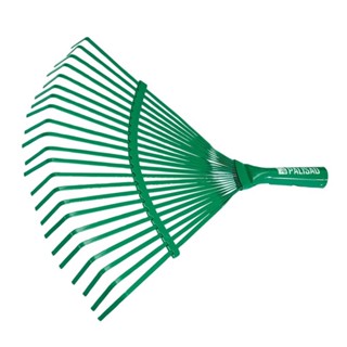 Vassoura de Aço Grama Jardim 22 Dentes Regulável Sem Cabo PALISAD 617708