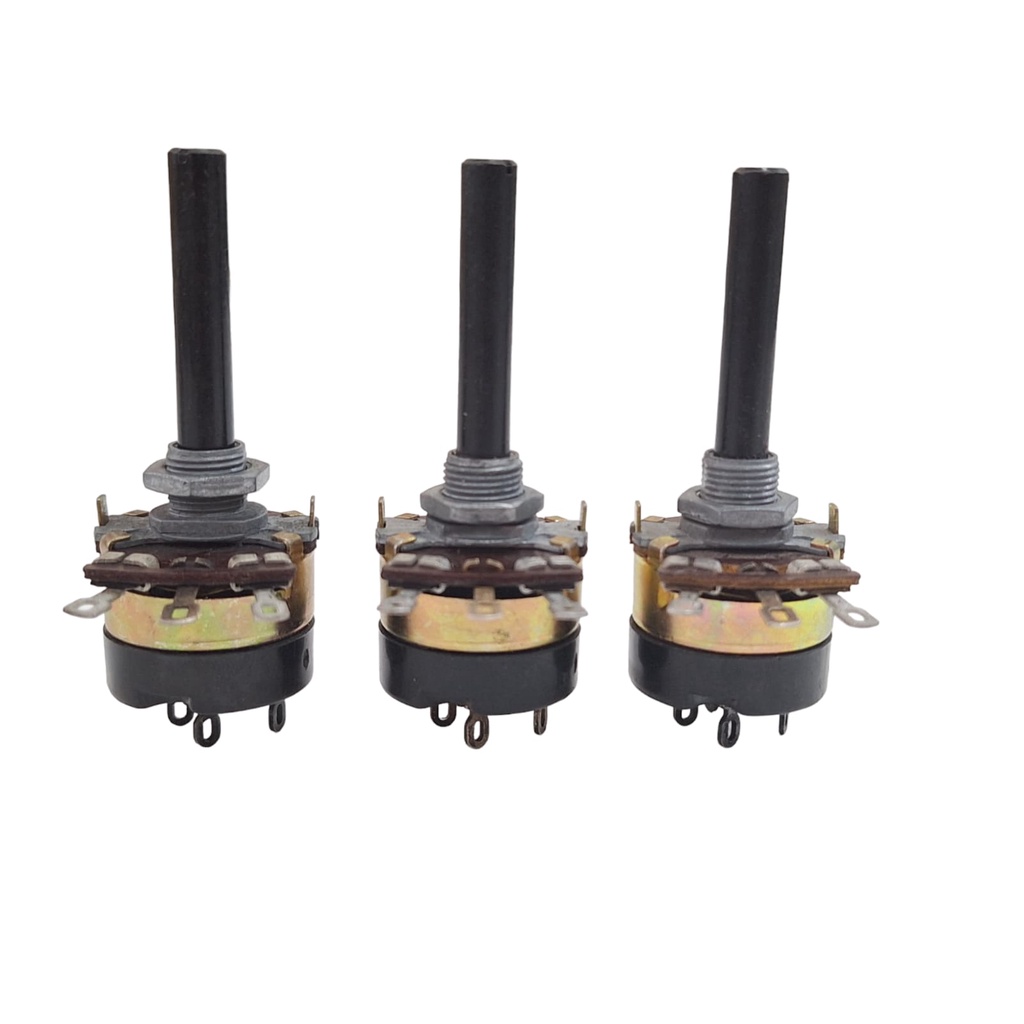 Kiti 03 Potenciômetro Constanta 2K2 Log Rádio Valvulado
