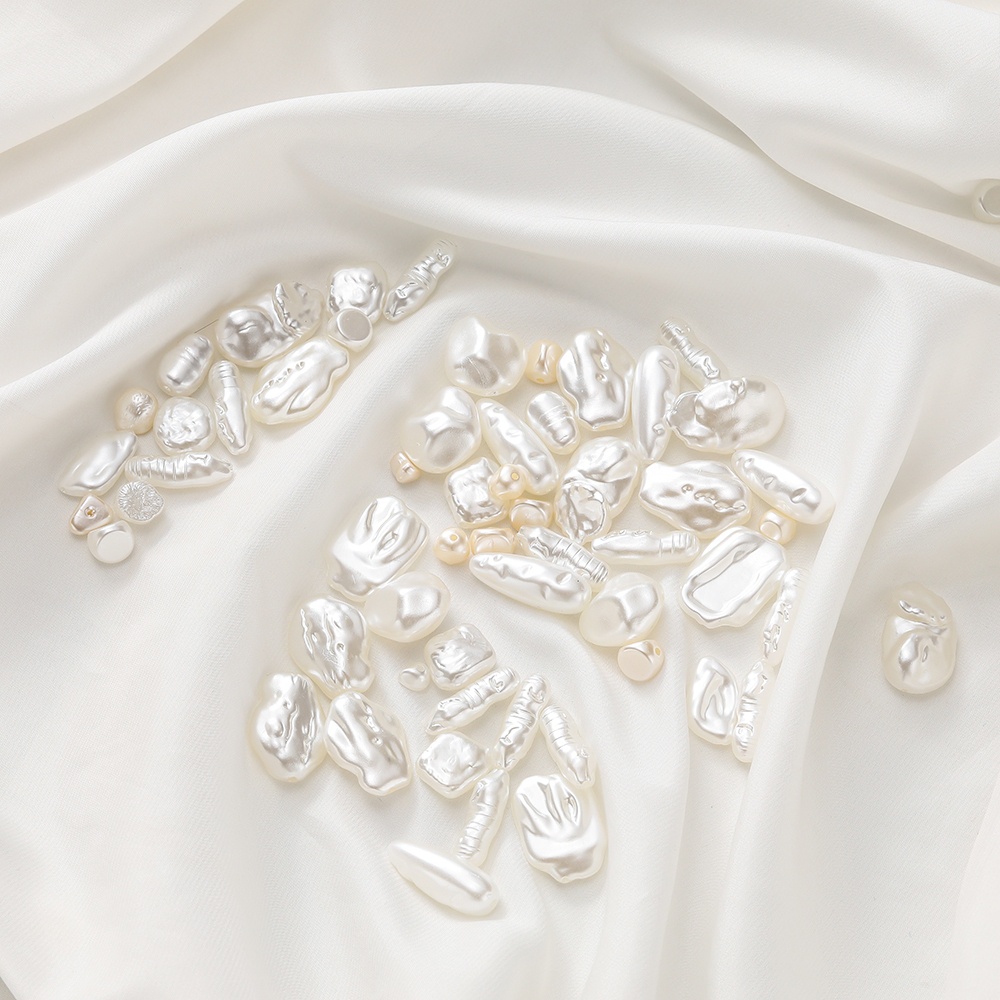 St.kunkka 10pcs-30pcs ABS Pérola Heterossexual Barroca Imitação Heterossexual Pérola de Água Doce para Jóias de diy Fazendo Pulseira Colar Pulseira