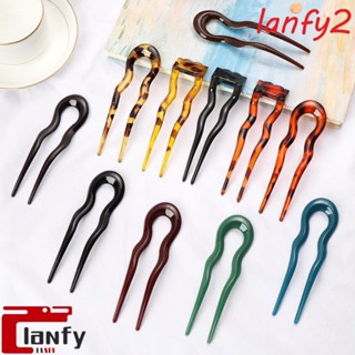 LANFY U Ferramenta De Modelagem Do Grampo De Cabelo Em Forma De Estilo Francês Headwear Hair Pin Curved Fork