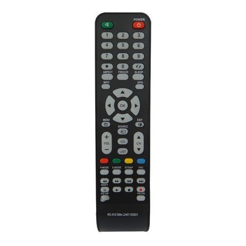 Controle remoto pra Tv Cce Rc-512 Lcd Led Stile D4201 D32 D37 D42