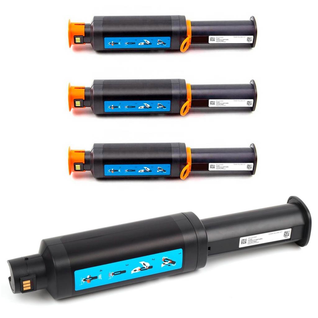 Kit com 3 Toner Compatível W1103 103A Neverstop Preto Alta Qualidade Economia Cartucho Novo Lacrado