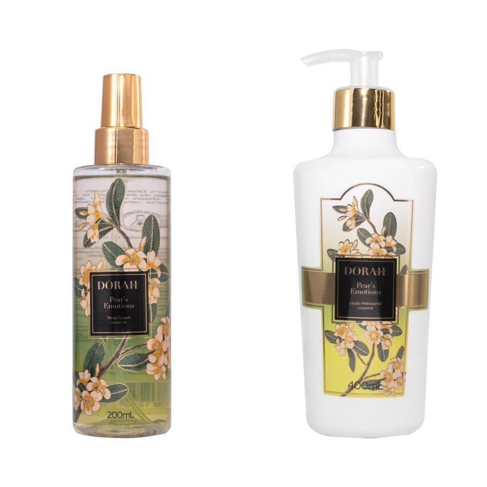 Kit Corporal - Pear's Emotions (Body Splash + Loção Corporal) - Dorah Beauty & Wellness
