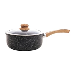 Panela Wolff de Alumínio e Cerâmica Granilite Preta 24cm
